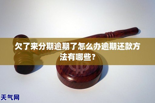 欠了来分期逾期了怎么办逾期还款有哪些？(图1)