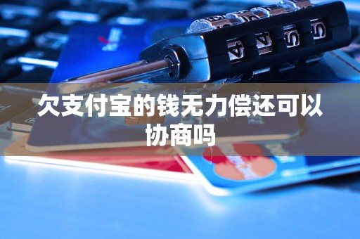 欠支付宝的钱无力偿还可以协商吗(图1)