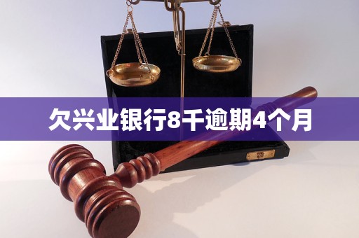 欠兴业银行8千逾期4个月(图1)