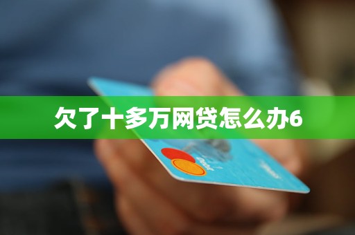 欠了十多万网贷怎么办6(图1)