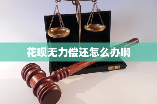 花呗无力偿还怎么办啊(图1)