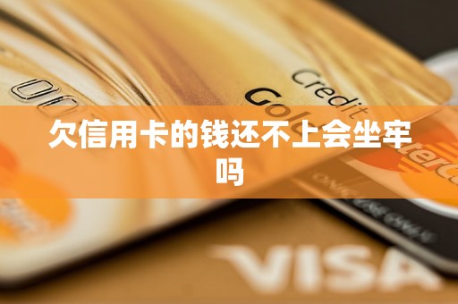 欠信用卡的钱还不上会坐牢吗(图1)