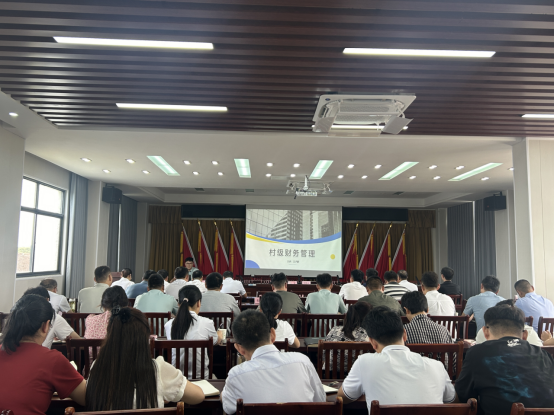 全椒县石沛镇举办村级财务知识培训会(图1)