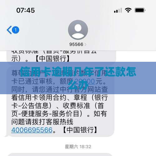 信用卡逾期几年了还款怎么办(图2)