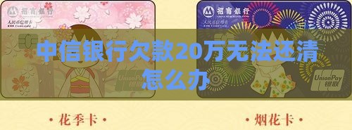 中信银行欠款20万无法还清怎么办(图1)