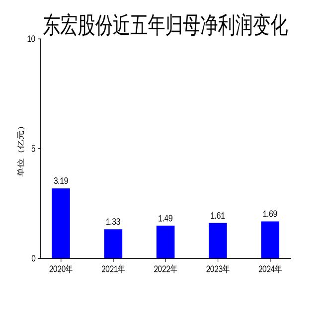 东宏股份2024年财报：营收下滑1308%净利润微增503%(图2)